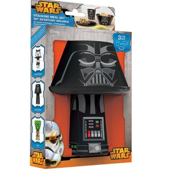 Star Wars  Darth Stacking Meal Set - Picture 1 of 3